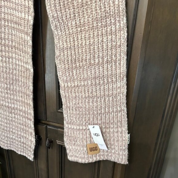 UGG Ashen Rose Multi Chunky Space Dye Scarf - Picture 2 of 8